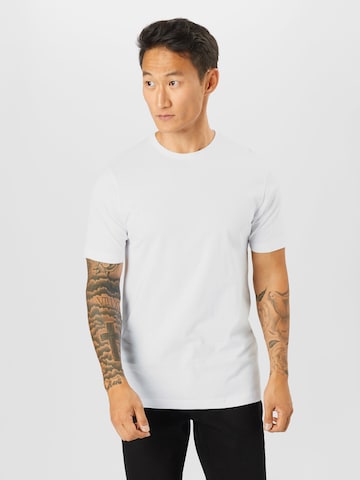 T-Shirt 'Level 5' OLYMP en blanc : devant