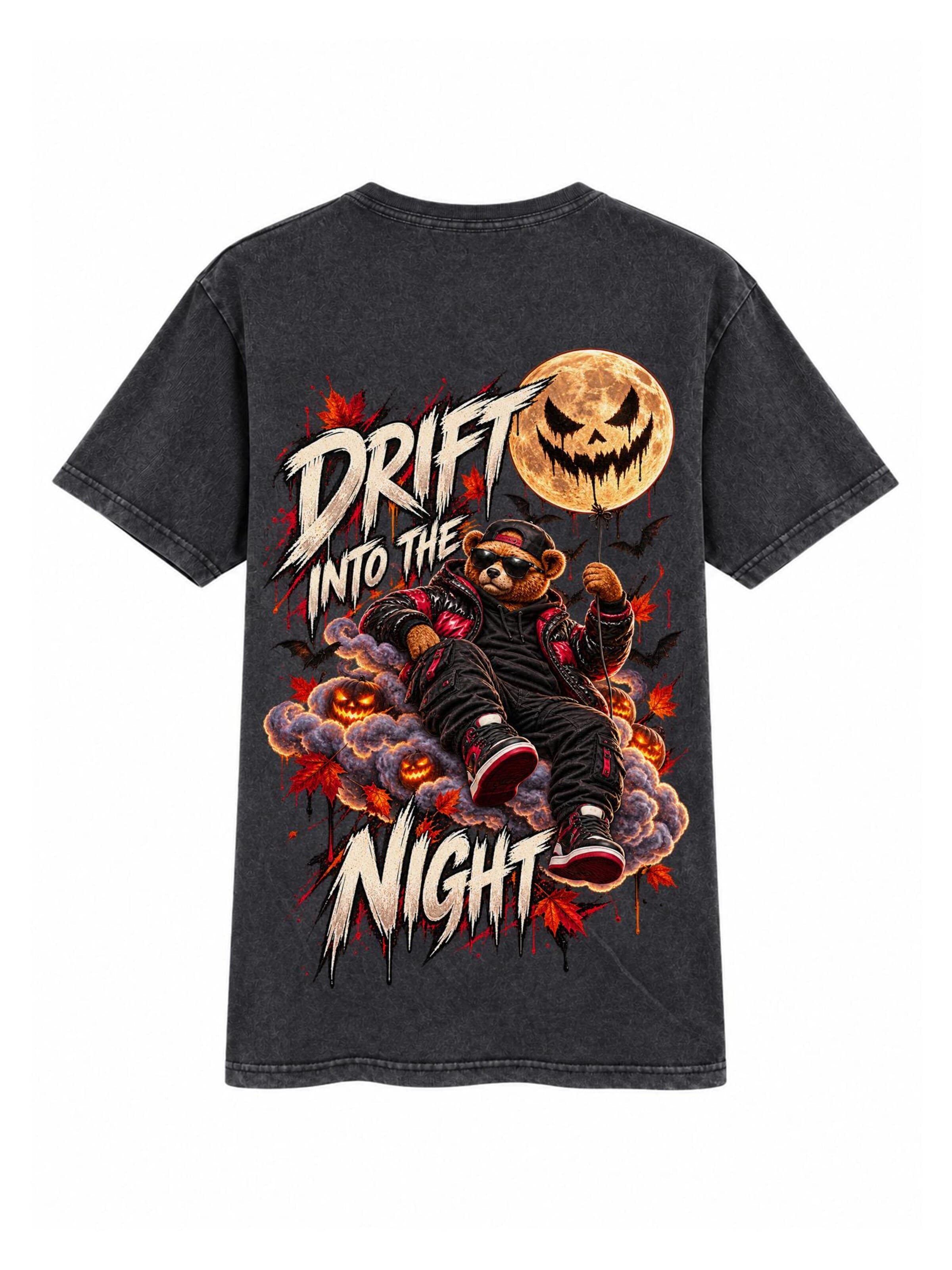 LUNØIR Studio Shirt 'BOSS Moonlight Drift' in Black: front