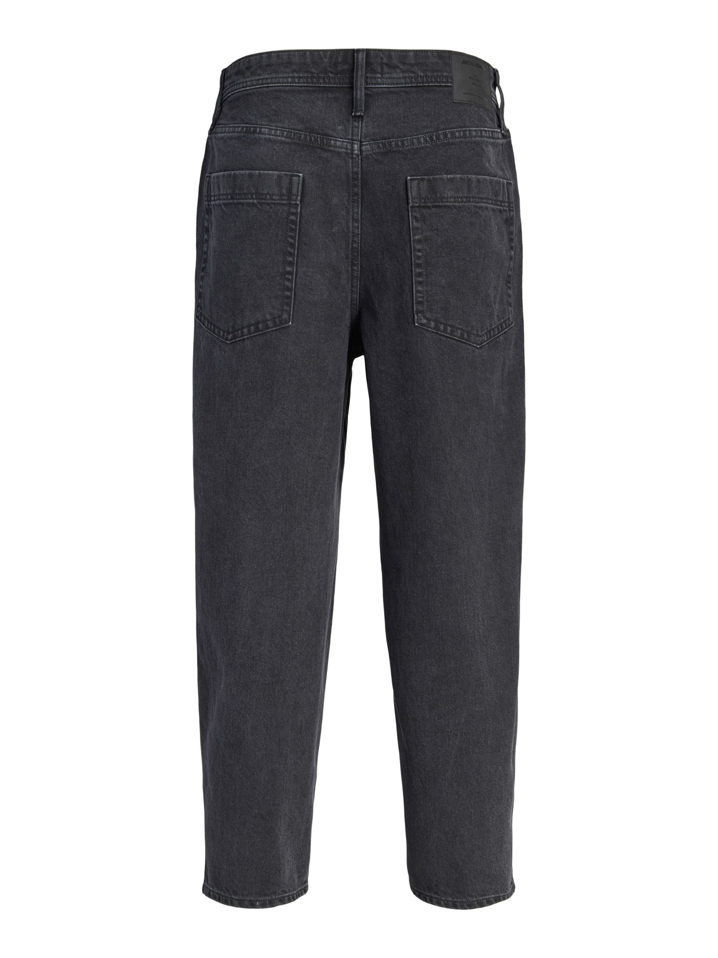 JACK & JONES - Loosefit Vaquero 'JJIDAN JJCREW' en negro