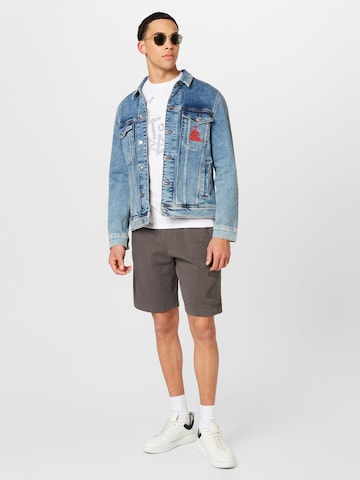 Zadig & Voltaire Regular Shorts 'PARKER' in Grau