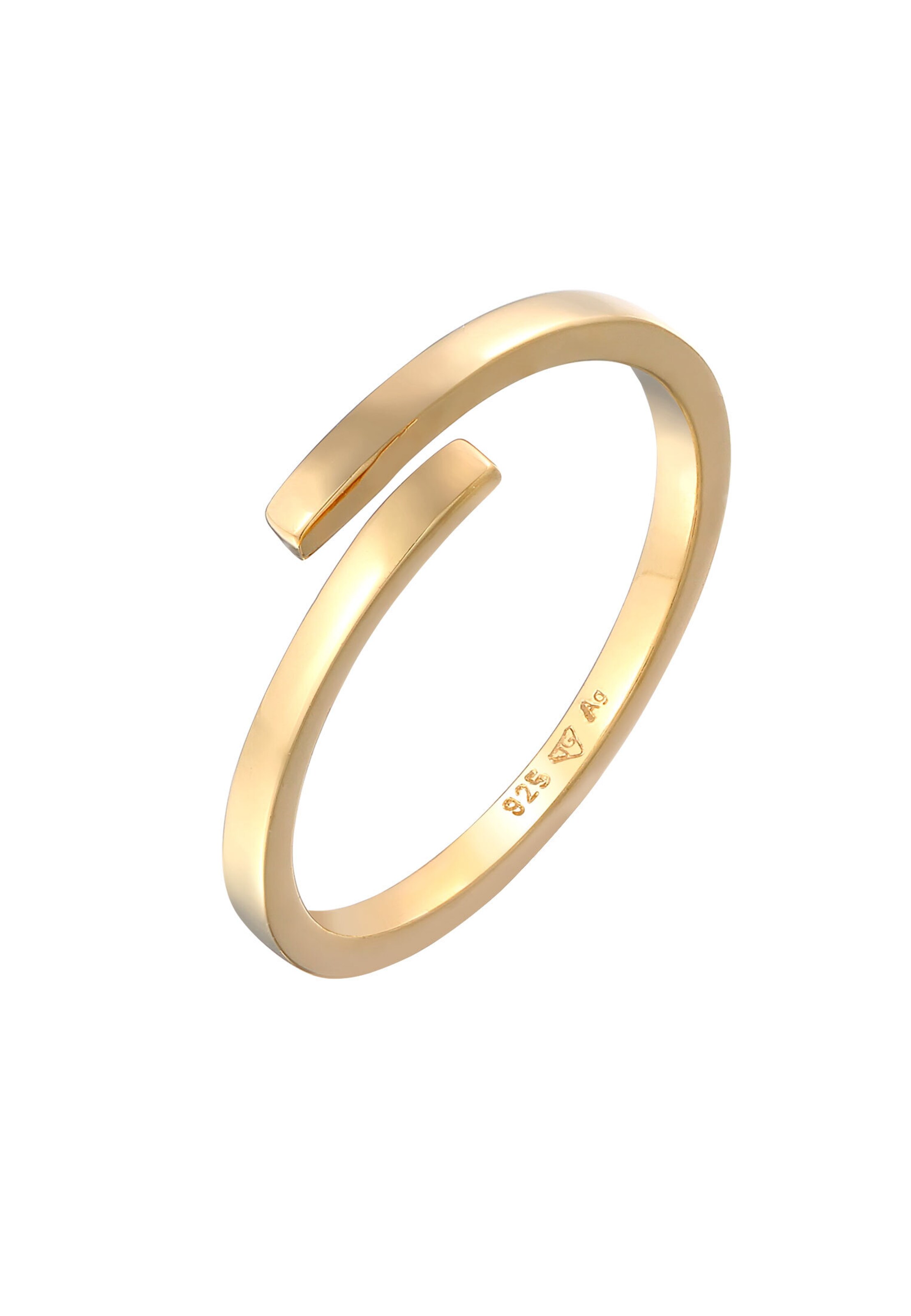 ELLI Ring in Gold: front