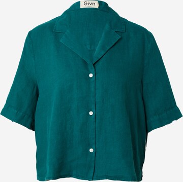 Givn Berlin Blouse 'Carol' in Green: front