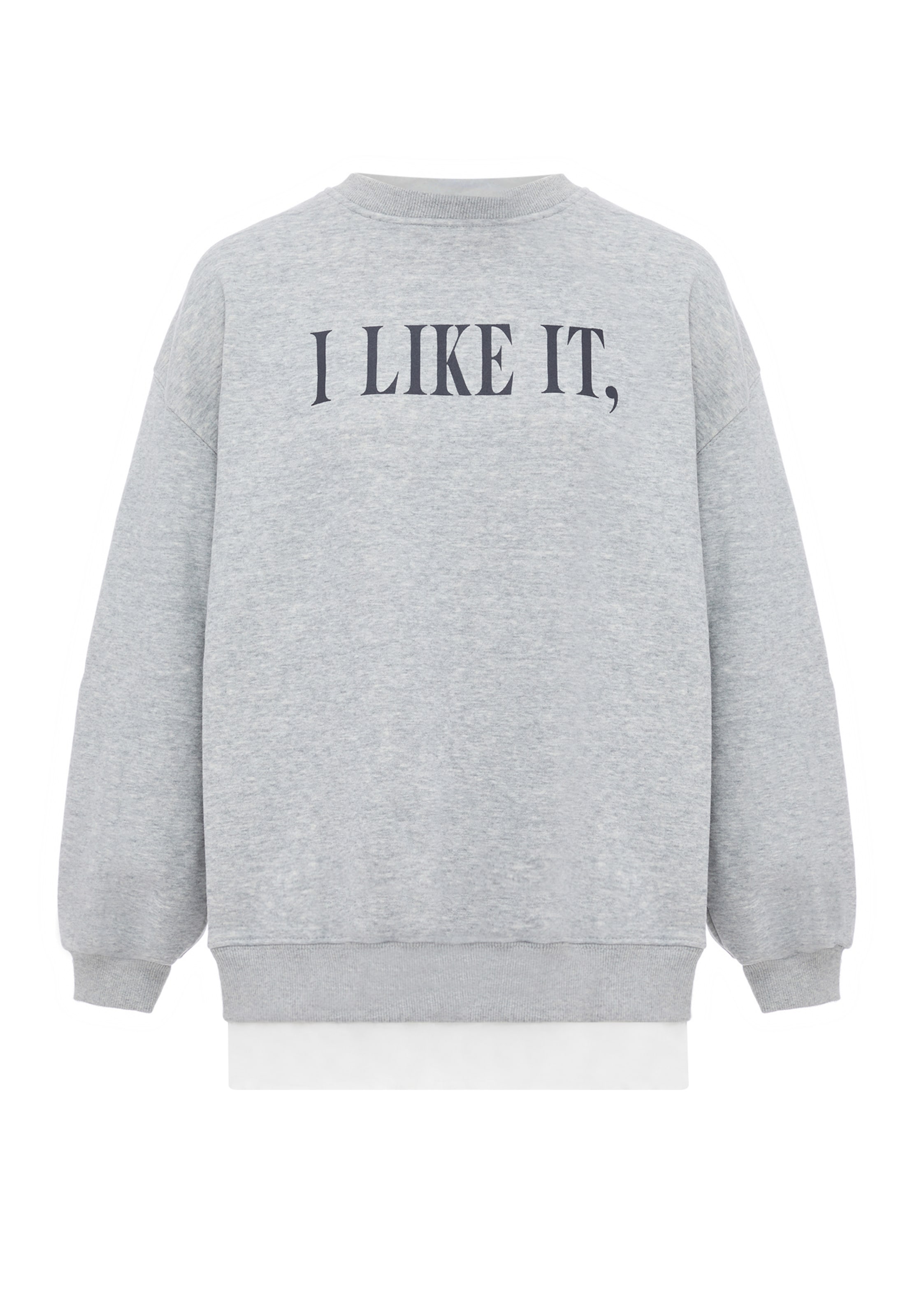 HOMEBASE Свитшот в Серый: спереди