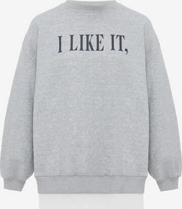 Sweat-shirt HOMEBASE en gris : devant