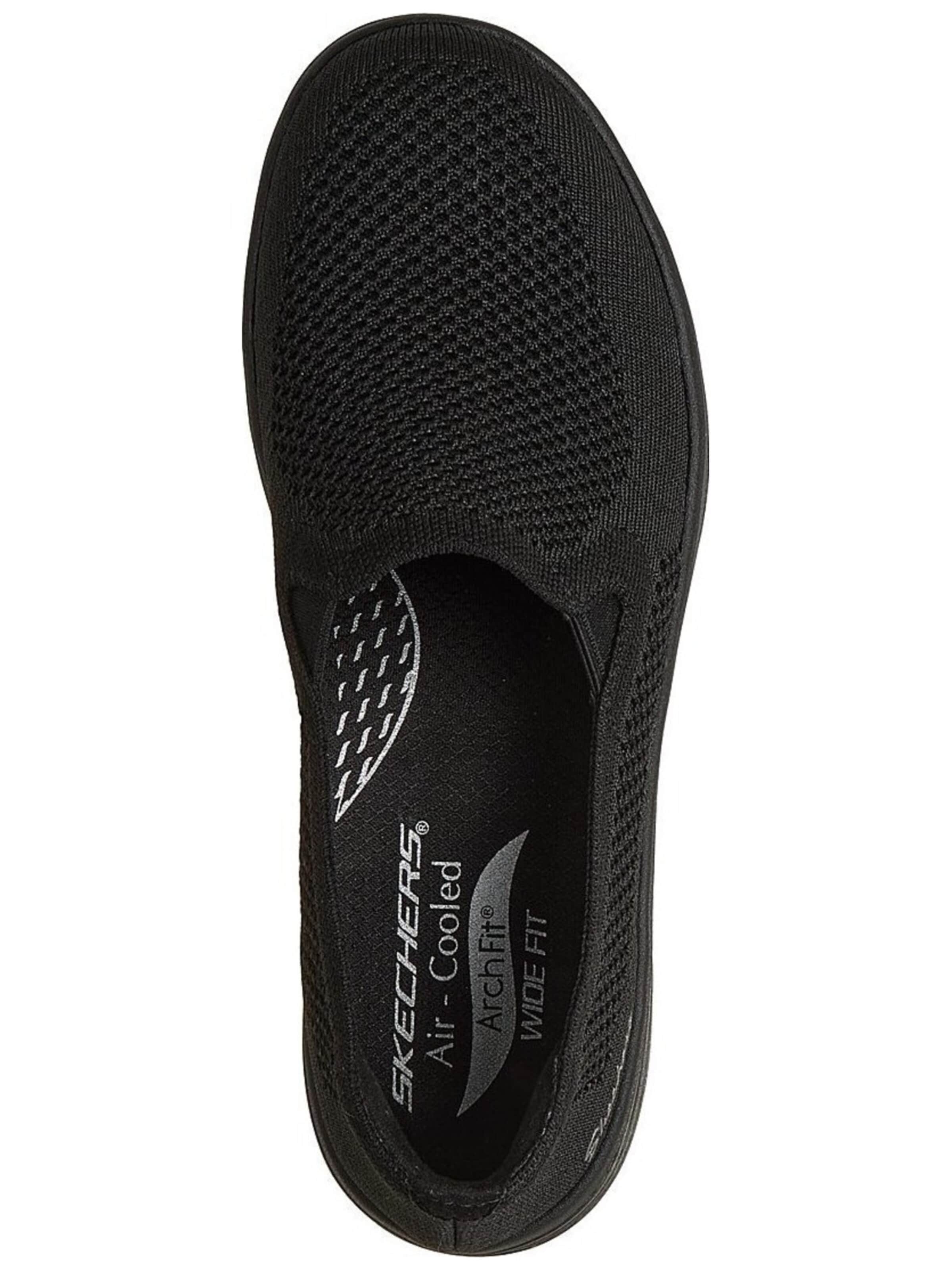 SKECHERS Ballerina 'Arch Fit Laguna - Adore Her' in Zwart