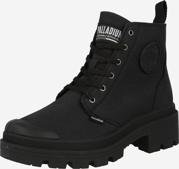 Bottines à lacets 'Pallabase' Palladium en noir : devant