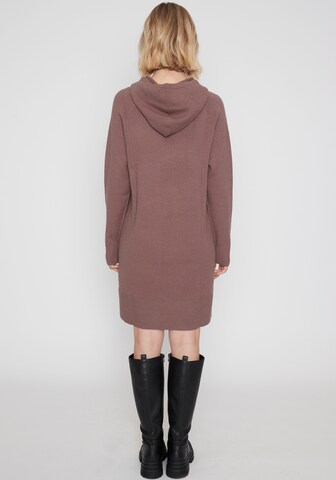 Hailys Knit dress 'Lotta' in Brown