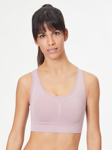 ADIDAS SPORTSWEAR - Bustier Sujetador deportivo en lila: frente