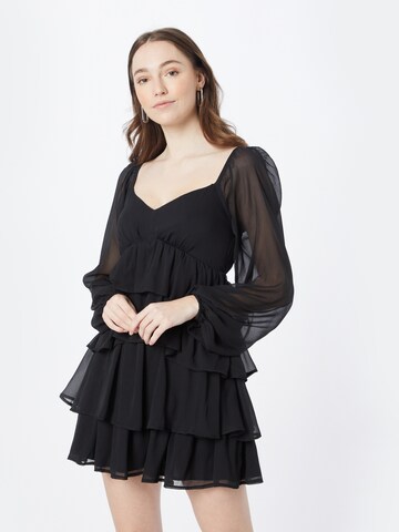 Robe Abercrombie & Fitch en noir : devant