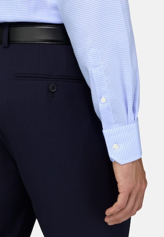 Coupe slim Chemise Boggi Milano en bleu