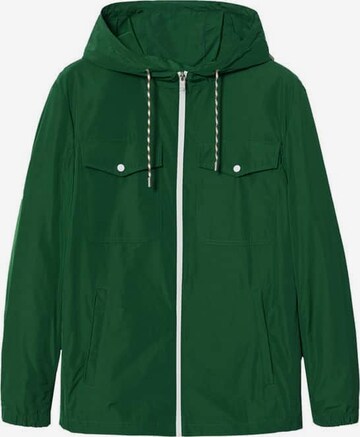 Veste mi-saison 'Costa' MANGO MAN en vert : devant