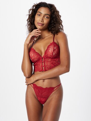 Lindex - Bustier Sujetador 'Jasmine' en rojo