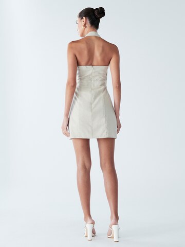 BWLDR Summer dress 'Sadiee' in Beige: back