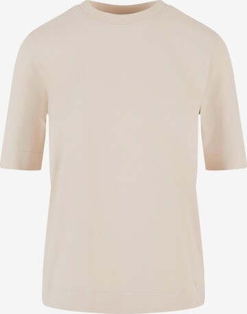 Urban Classics T-shirt 'Classy' i beige: framsida