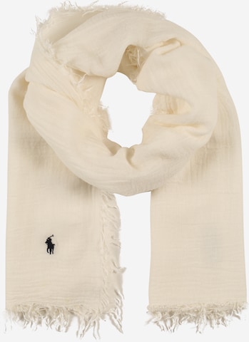 Polo Ralph Lauren Scarf in Beige: front