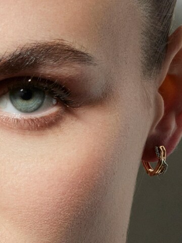 Luxenter Øreringe 'Lonte' i hvid