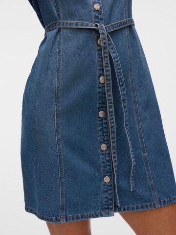 Robe-chemise 'VMJanet' VERO MODA en bleu