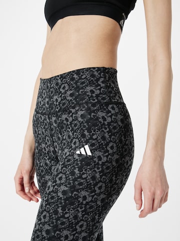 ADIDAS PERFORMANCE Skinny Sportbyxa 'Essentials' i svart