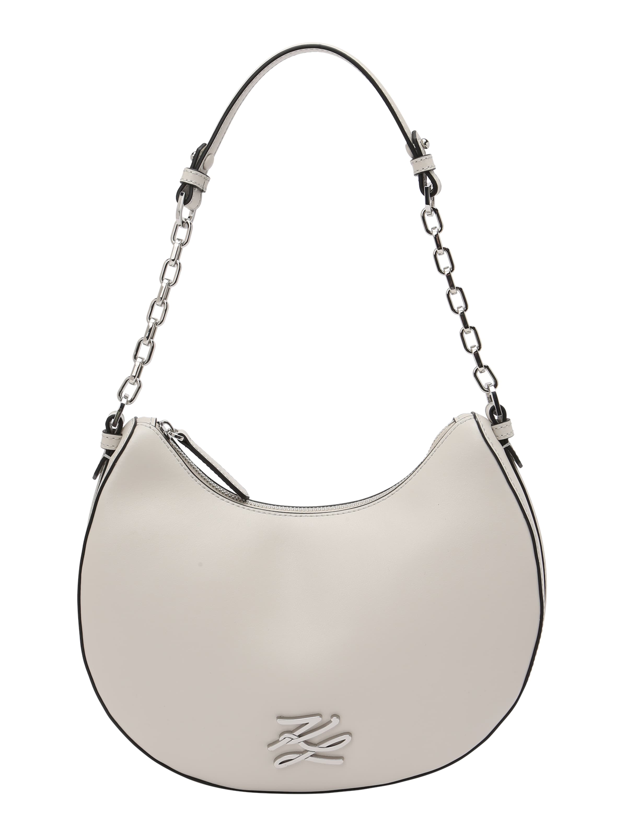 Geantă de umăr Karl Lagerfeld pe gri deschis, Vizualizare produs