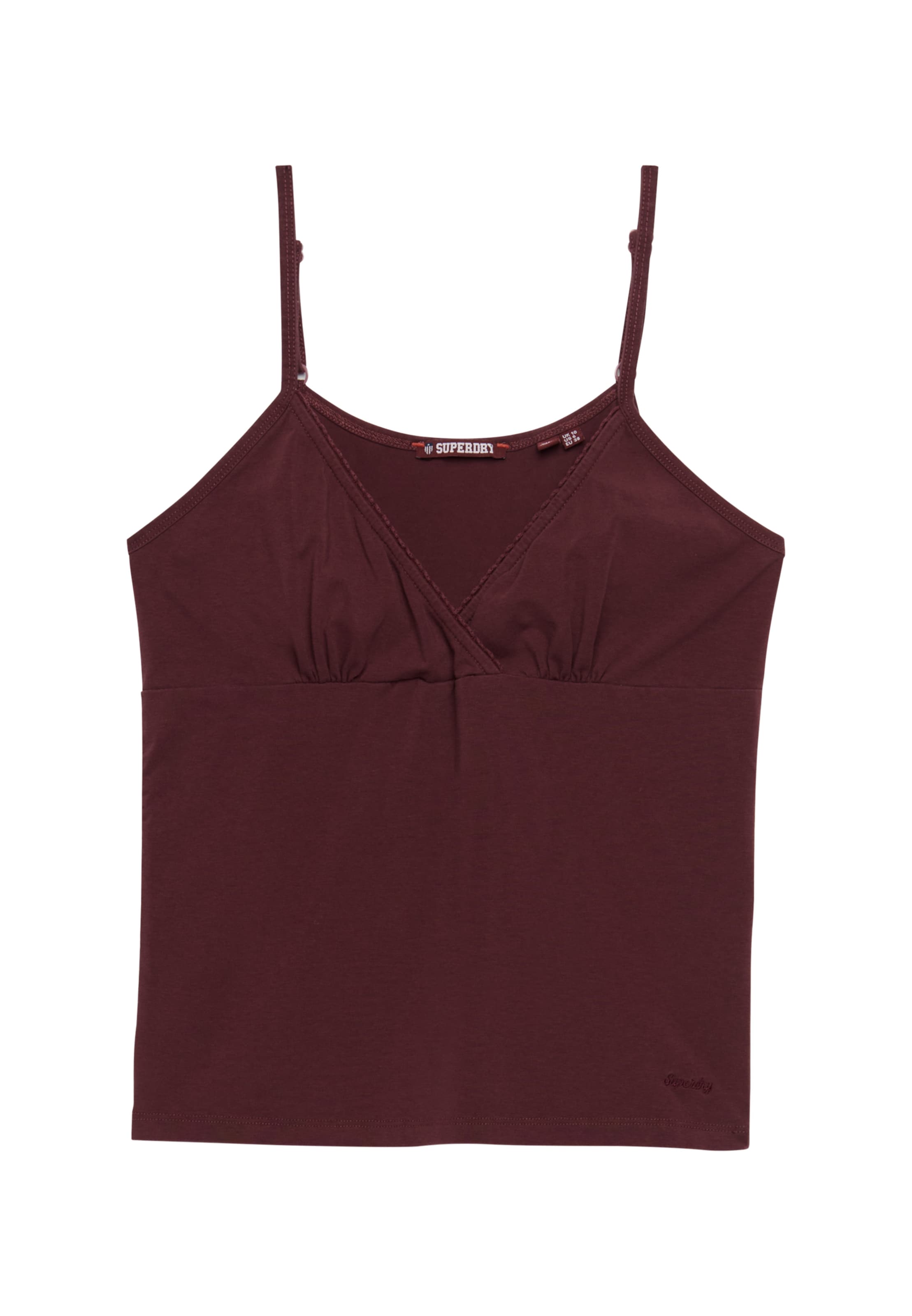 Superdry & Co Top 'Essentials' in Red: front