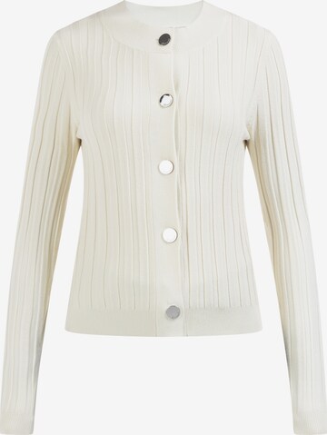 DreiMaster Klassik Knit Cardigan in Beige: front