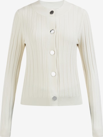 DreiMaster Klassik Knit cardigan in Beige: front