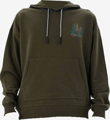 zaļš Arma Sportisks džemperis: no priekšpuses