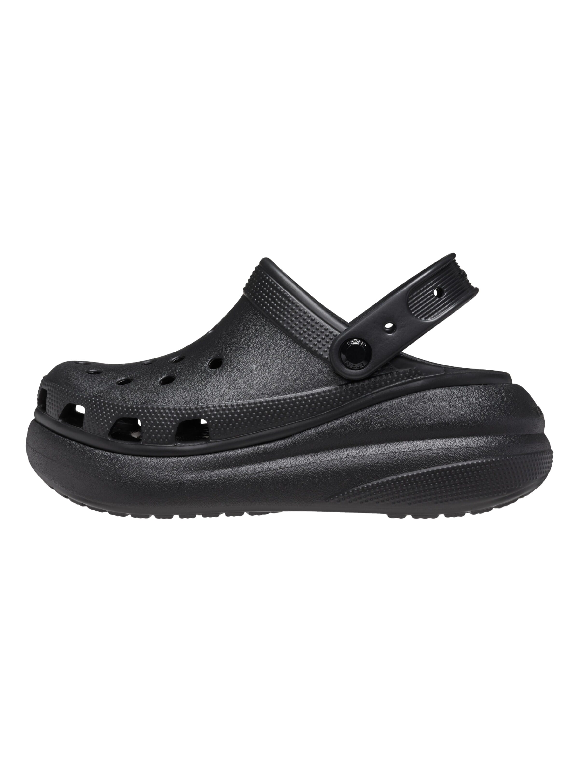 Sabots Crocs en noir : devant