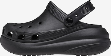Sabots Crocs en noir : devant