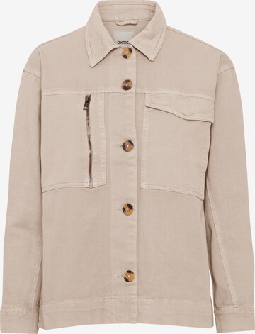 Oxmo Between-Season Jacket 'Tami' in Beige: front