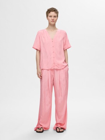 SELECTED Blouse in Roze