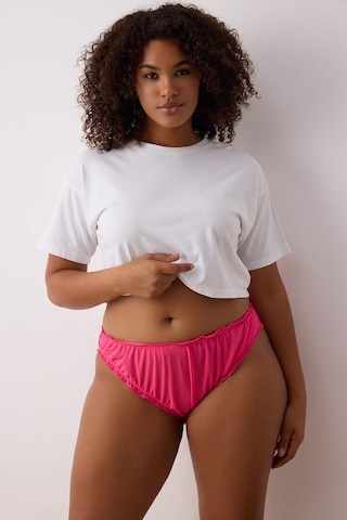 Slip Trendyol Curve en violet : devant