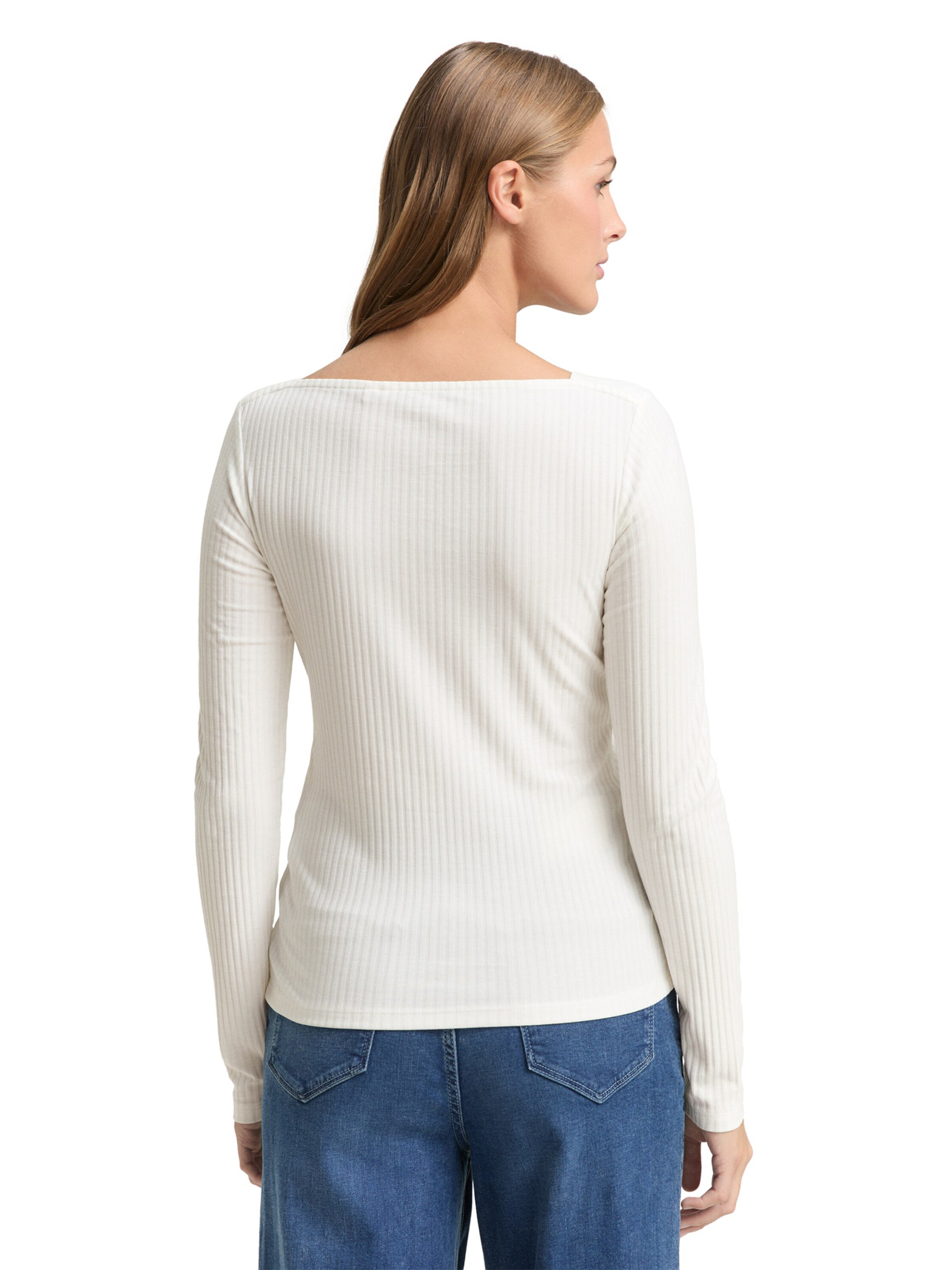 TOM TAILOR DENIM Shirt in White