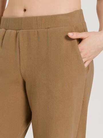 Regular Pantalon 'Easywear' Hanro en marron