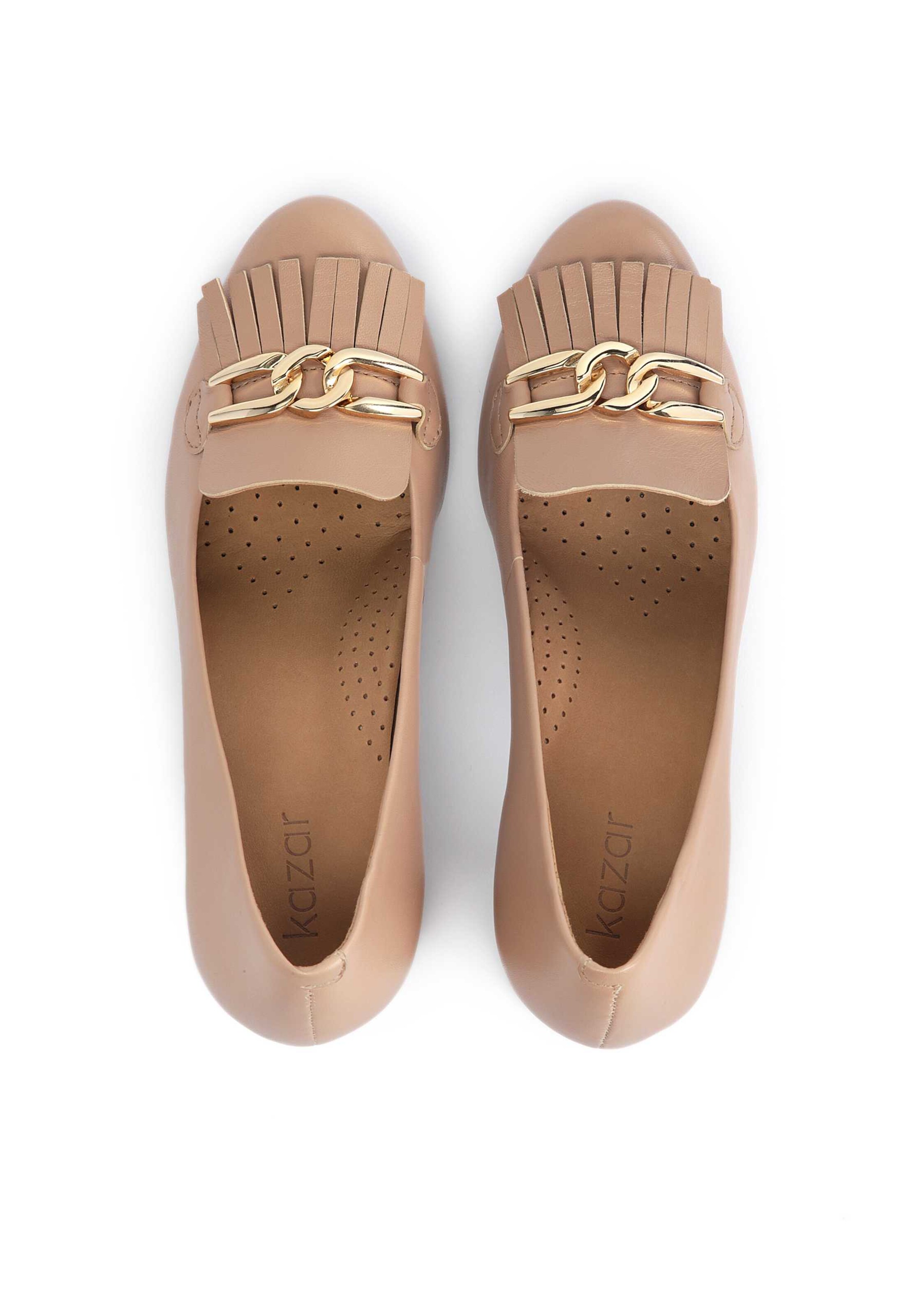 brūns Kazar Augstpapēžu kurpes