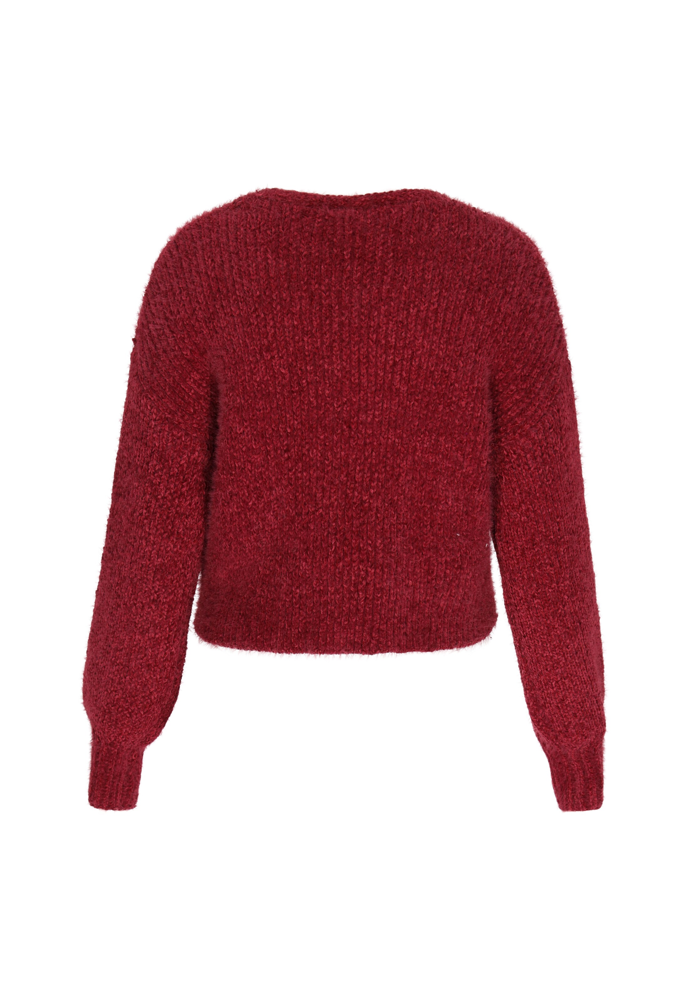 DreiMaster Vintage Πλεκτή ζακέτα σε κόκκινο