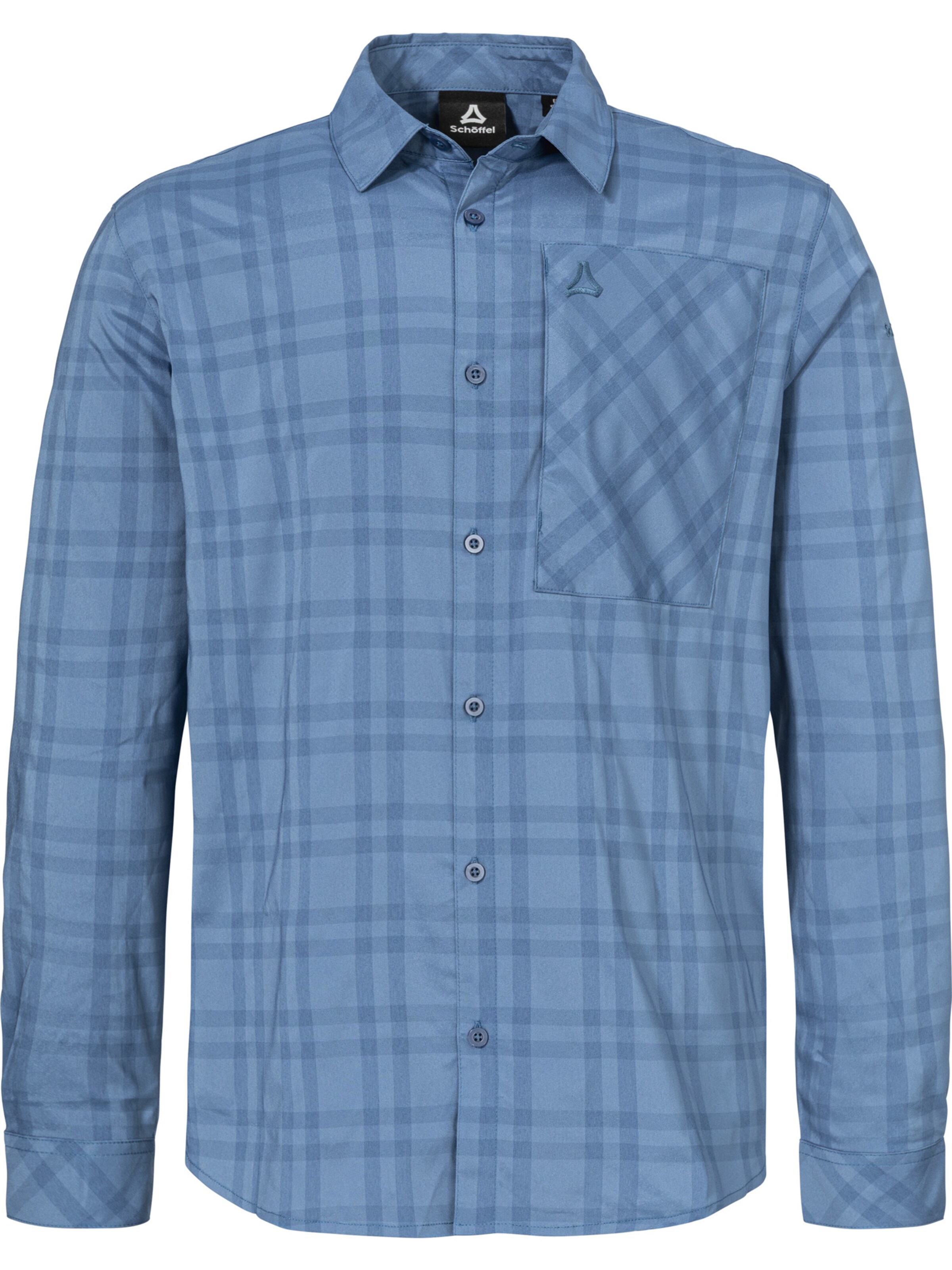 Fit confort Chemise 'Fraris' Schöffel en bleu : devant