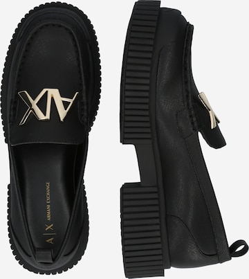 ARMANI EXCHANGE - Sapato Slip-on em preto