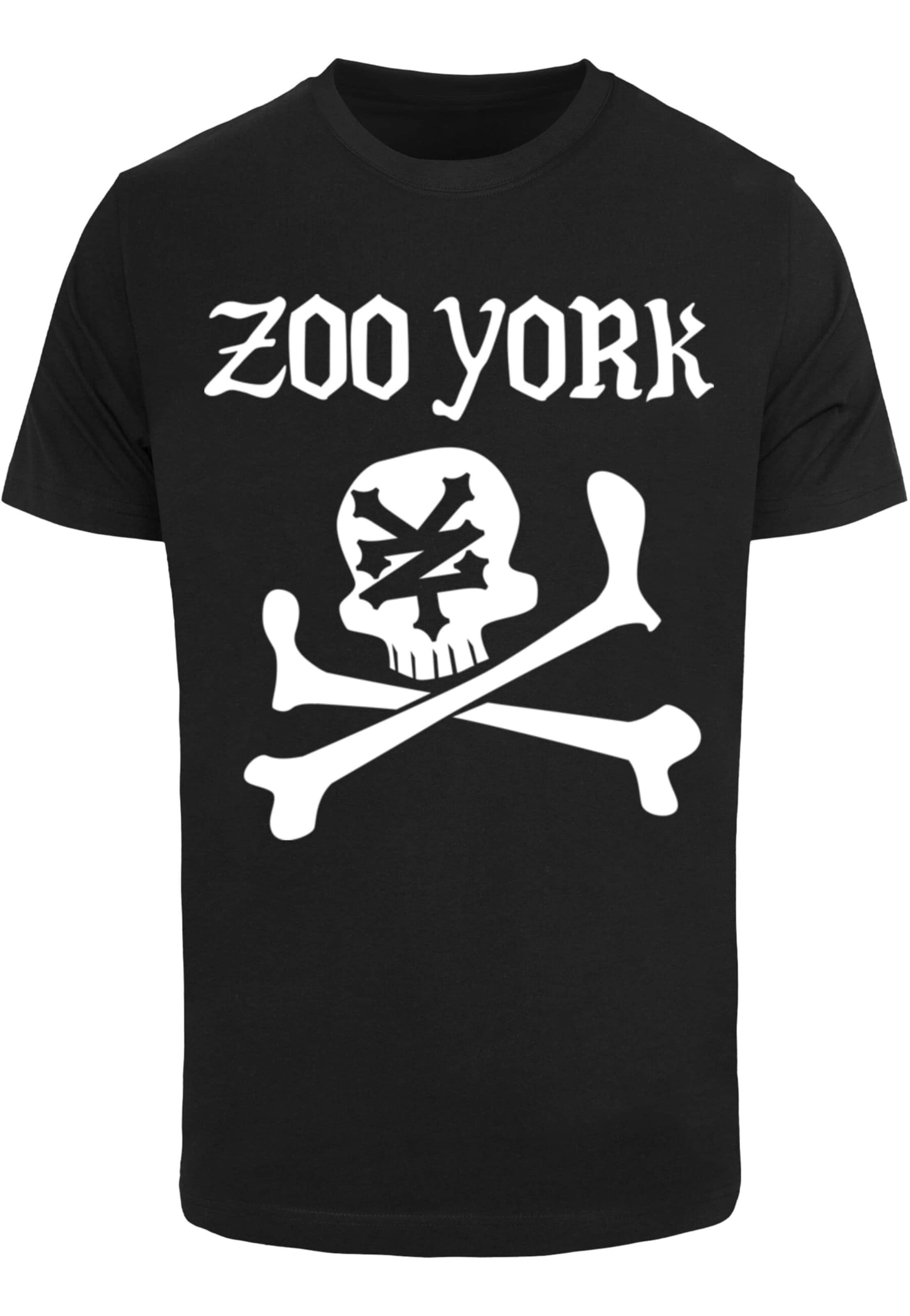 ZOO YORK Shirt 'Zoo York Skull' in Black: front