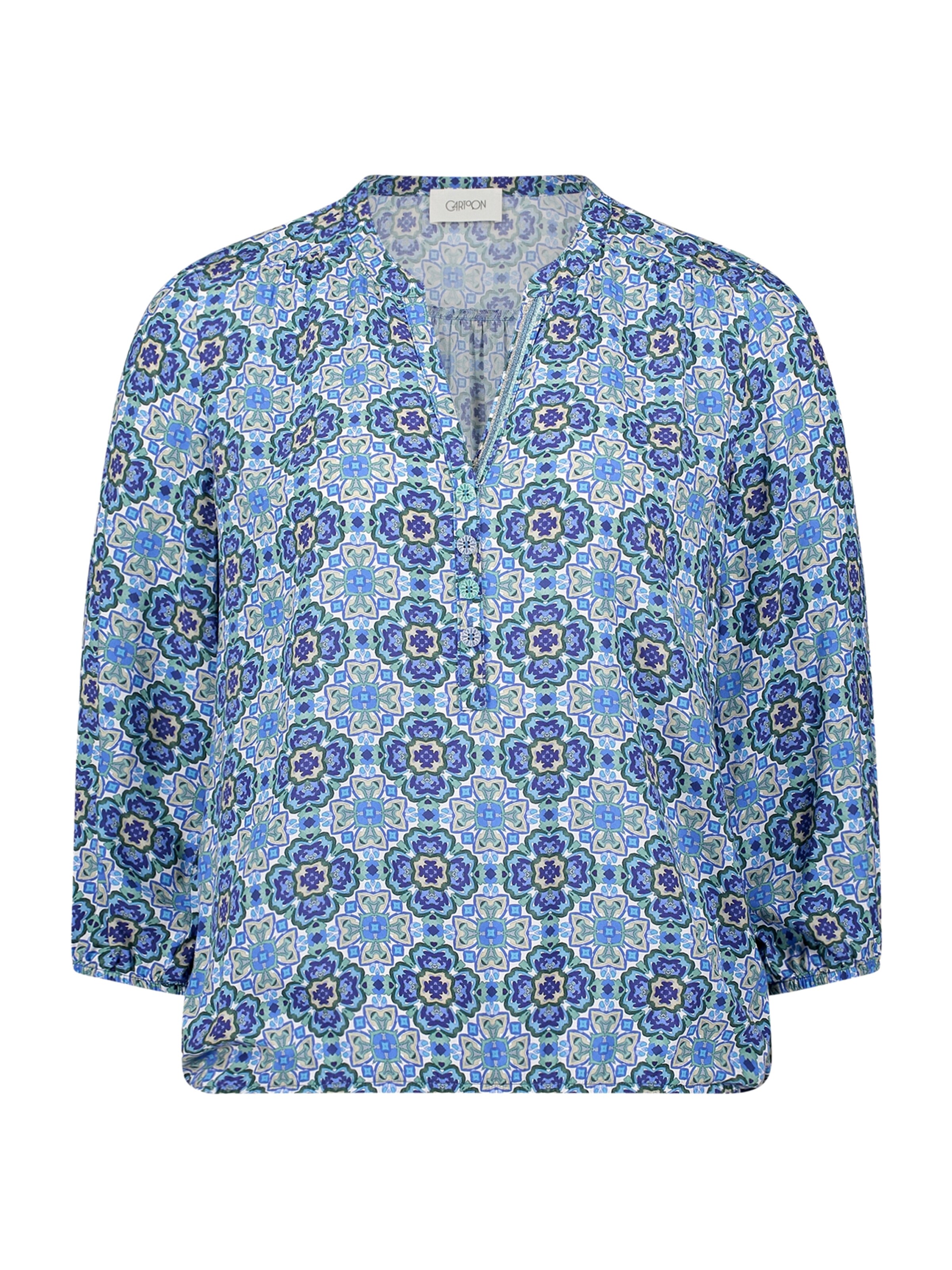 Cartoon Μπλούζα σε μπλε: μπροστά