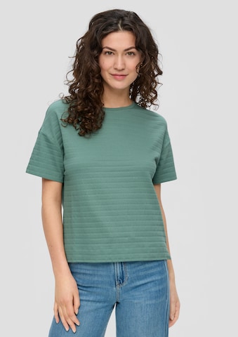 T-shirt s.Oliver en vert : devant