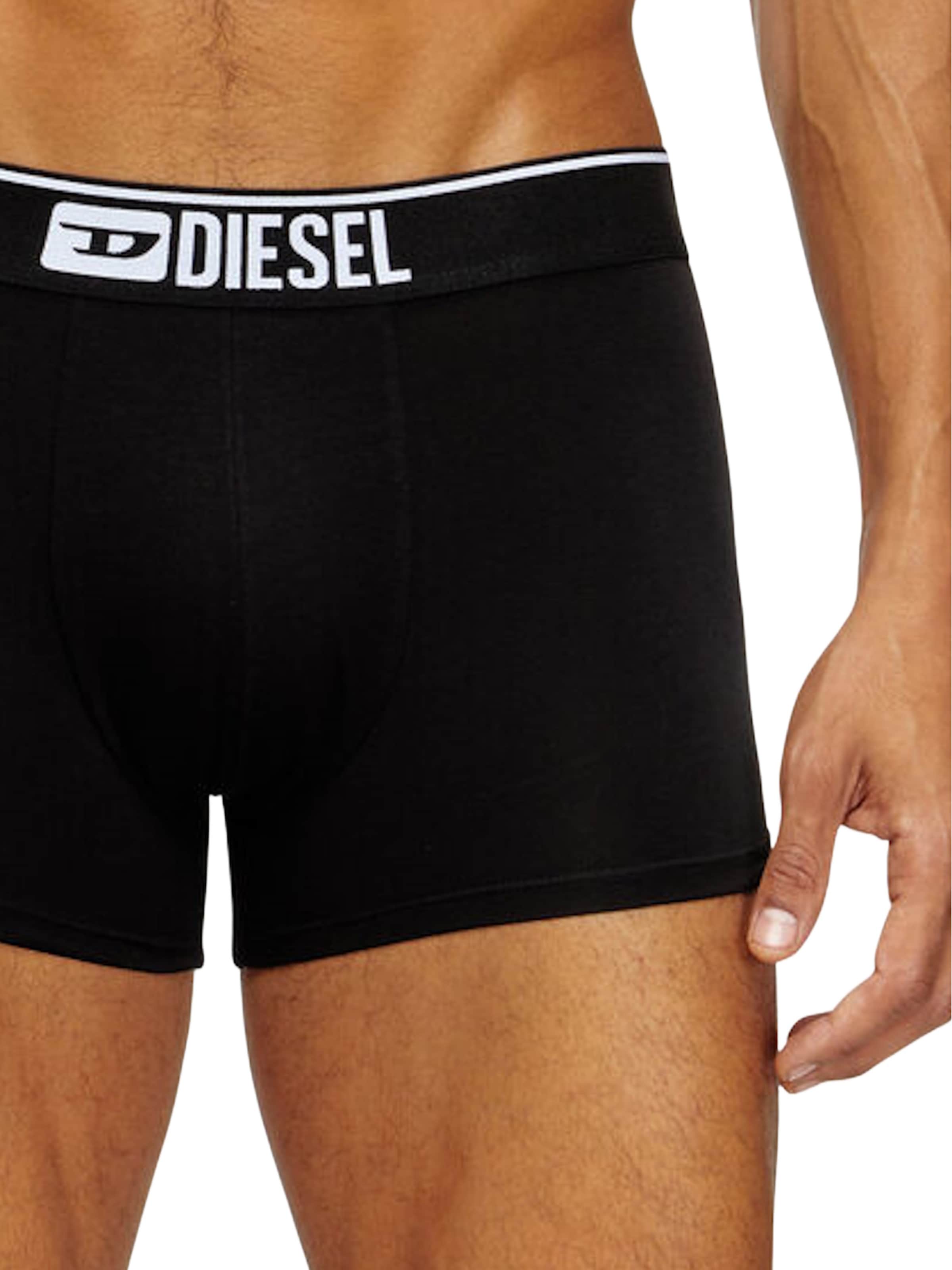 DIESEL Boxerky 'UMBX-DAMIENTHREEPACK' – černá