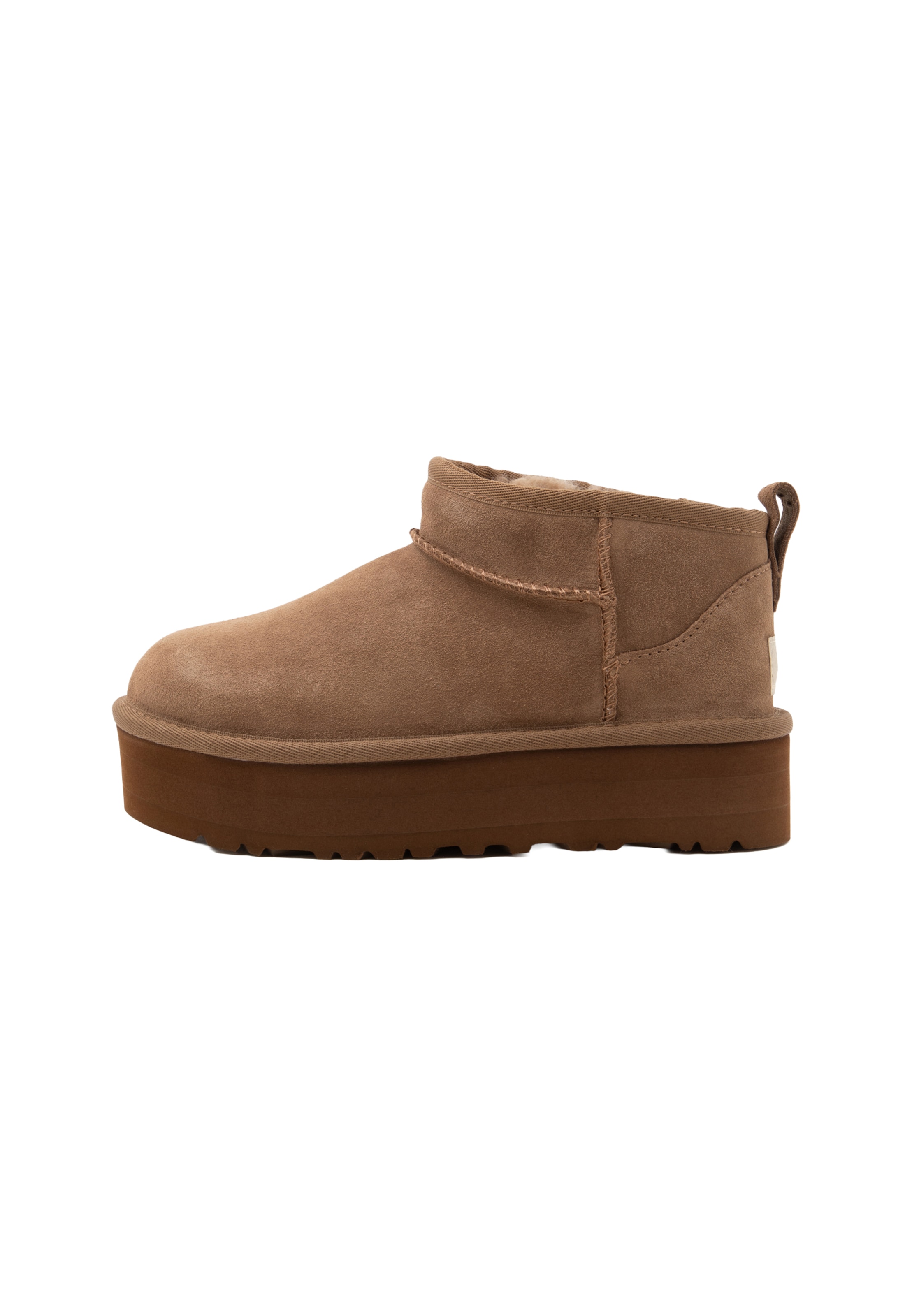 UGG Ботуши 'CLASSIC ULTRA MINI' в бронз: отпред