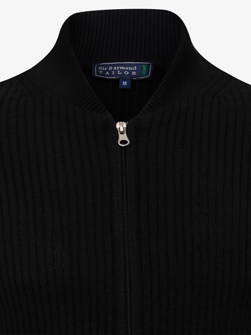 Sir Raymond Tailor Knit Cardigan 'Milan' in Black
