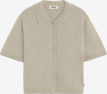 ECOALF Strickjacke 'JUNIPER' in Beige: Vorderseite