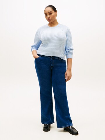 Tommy Hilfiger Curve Pulover | modra barva