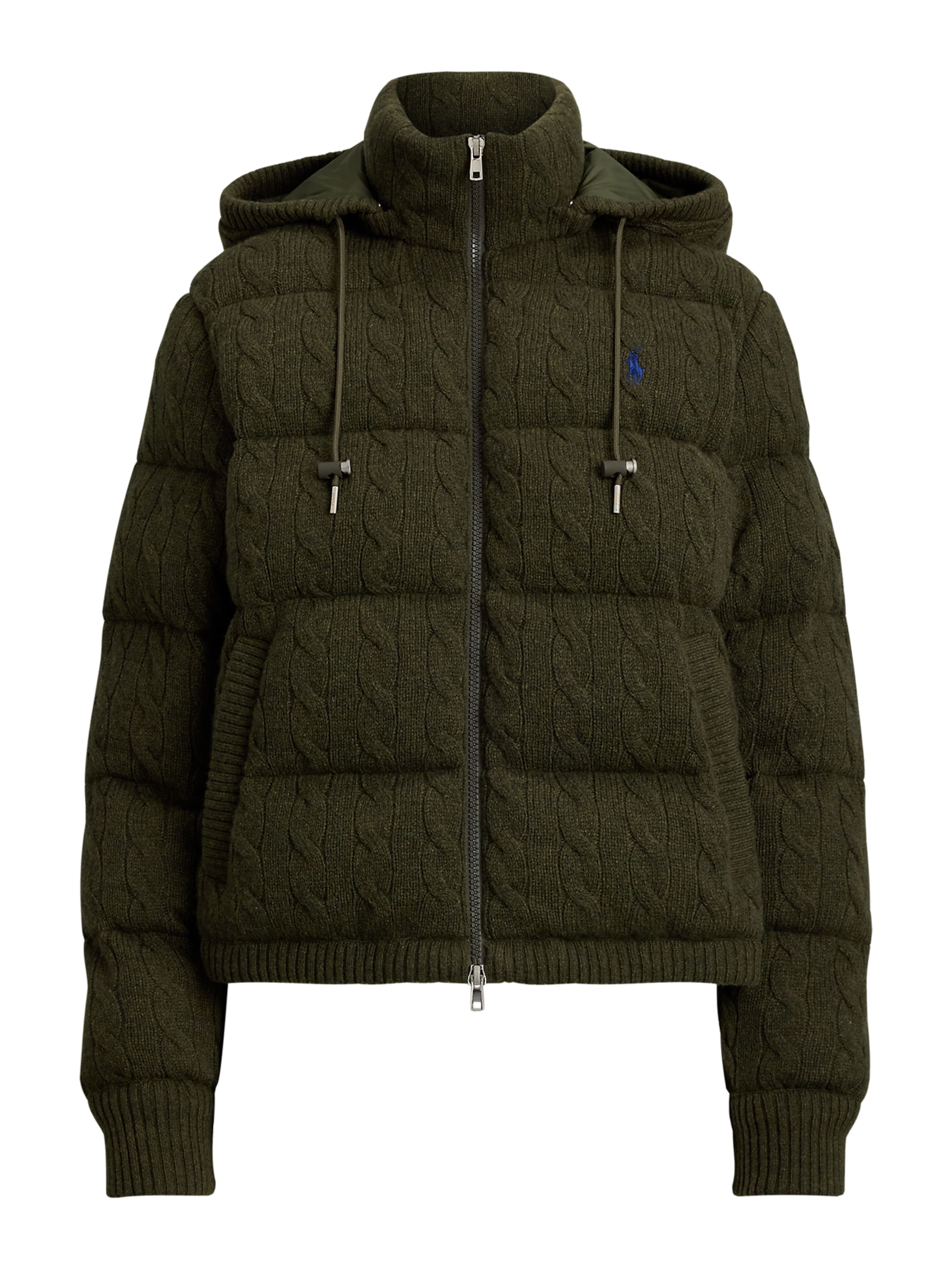 Polo Ralph Lauren Talvitakki värissä vihreä: etupuoli