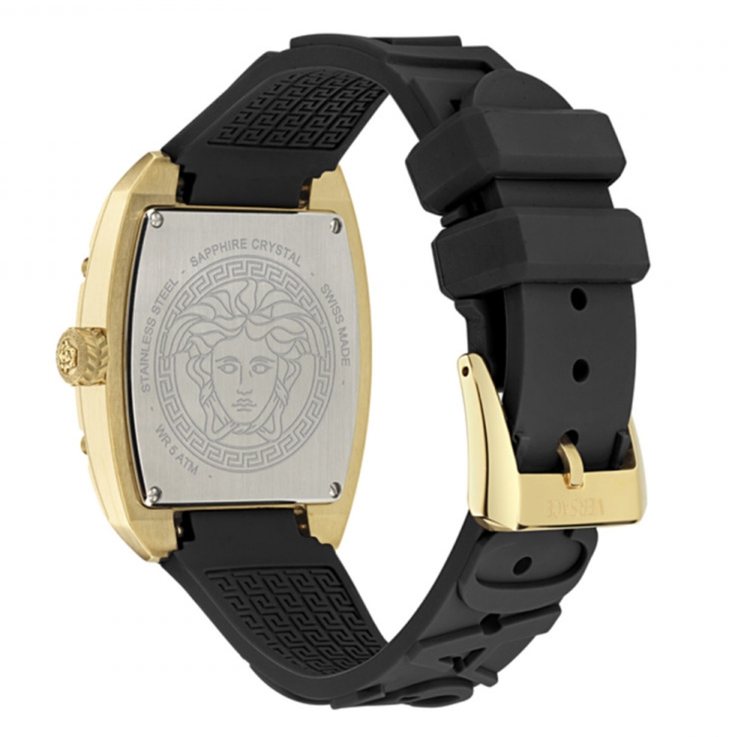 VERSACE Uhr in Schwarz