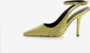 GUESS Slingback Pumps in Green: front