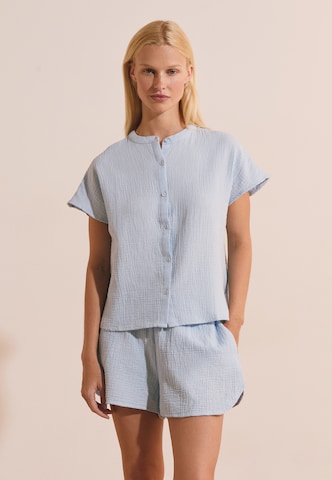 ETAM Slaapshirt 'Soleia' in Blauw